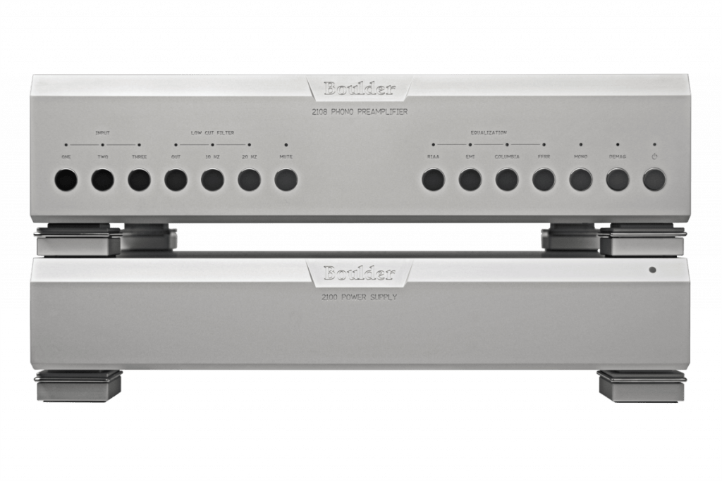 phono pre ampli Boulder 2108 truoc